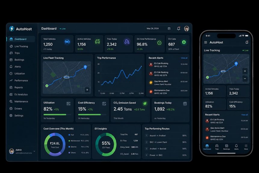 AutoHost Fleet Intelligence Dashboard