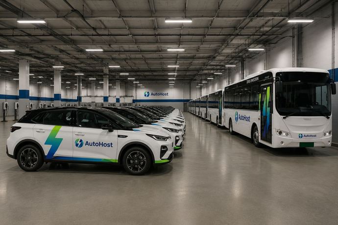 AutoHost Electric Bus Fleet